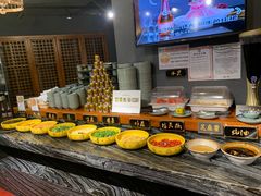 自助调料区-成都老码头火锅(旺角店)
