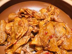 蜢子虾酱炒土鸡蛋-KŌNG胶东小馆(华熙店)