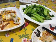 白灼菜心-芳姨广东砂锅粥(张庄路店)