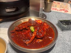 -草家酱蟹炭火烤肉店(珲春南路二店)