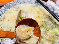 招牌黄鱼馄饨面.-老上海·金牌黄鱼馄饨面(田子坊店)
