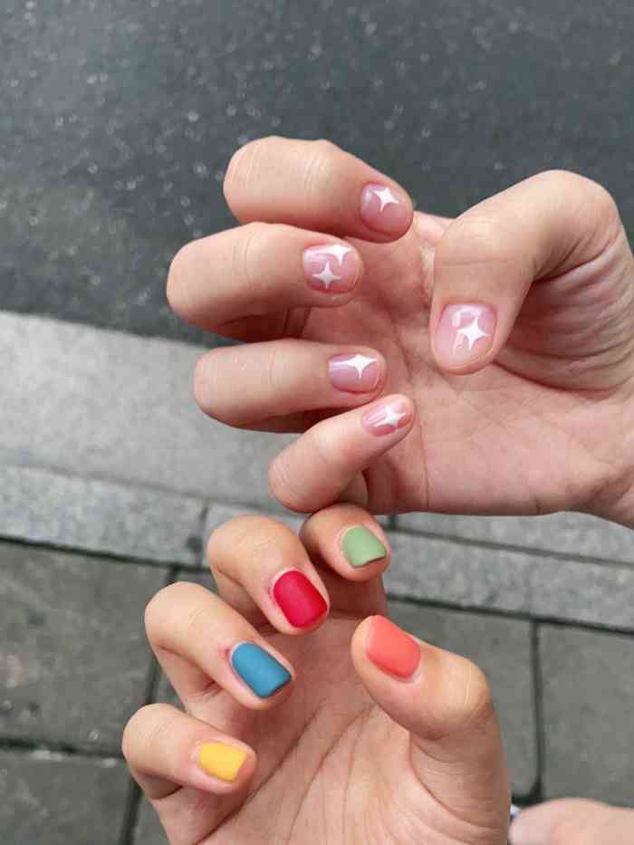 李安玉指美甲美睫(乌鲁木齐中路店)-"【项目】手部美甲我在附近上班