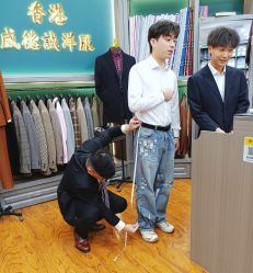 点击看大图 -香港威德诚洋服BESPOKE西服西装高级定制(上海湾一店)