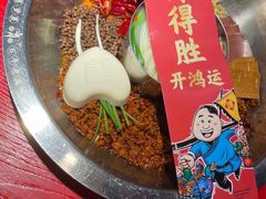 心形牛油-谭鸭血老火锅(慈云寺店)