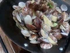 吊锅花蛤-东来菜馆•手抓海鲜家常菜•海鲜锅贴(鸽子窝店)