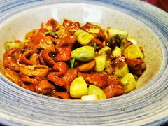 腊八蒜烧肥肠-那家山城(樱桃园店)