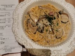黑松露菌菇意大利面-玛格萝妮比萨屋(四平店)