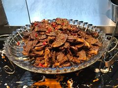 凉拌牛肉-韩丰源海鲜烤肉火锅自助餐(合肥梦之城购物中心店)