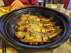 八分钟砂锅焗黄鱼-有喜胶东小馆(太申祥和店)