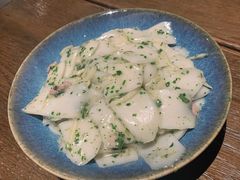 荠菜肉丝炒年糕-慈城年糕主题餐厅