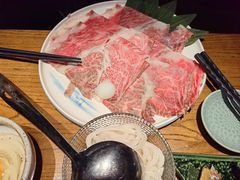 日式牛肉涮涮锅牛肉-阿吾罗日本料理(K11艺术中心店)