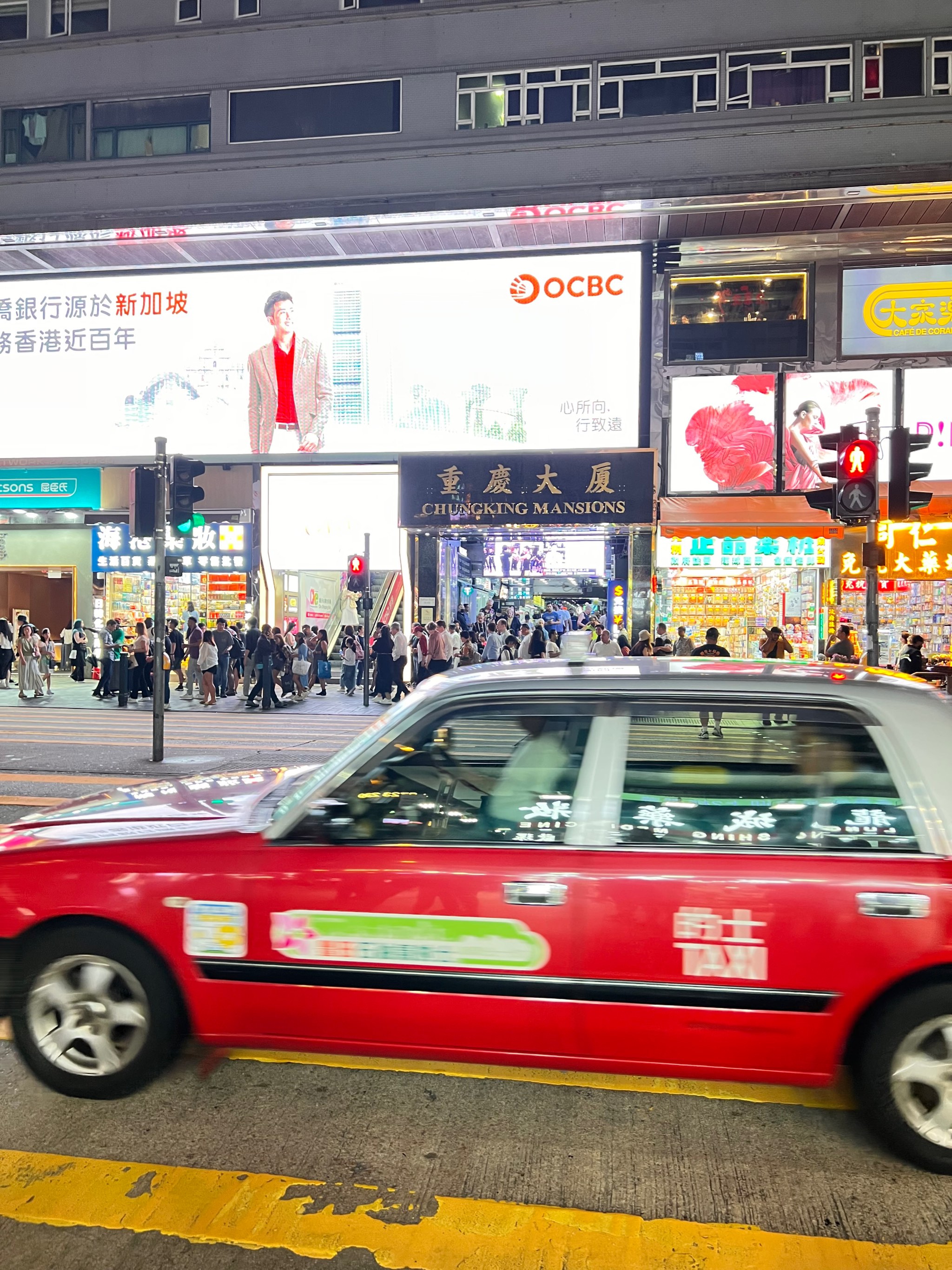 香港重庆大厦疫情图片