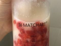 黄皮正气冰莓-36抹茶·千层与鲜果茶(欢乐海岸店)