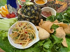 -沐毫傣泐云南菜孔雀宴•手抓饭傣味烧烤(曼听公园店)