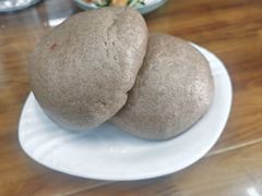 荞麦秧草肉丁包-雪琴面馆富安特色鱼汤面(城中花园店)