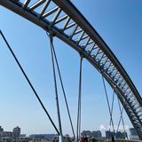 运河涟漪，碧波飘带