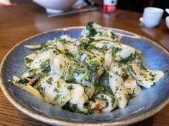 荠菜肉丝炒年糕-慈城年糕主题餐厅