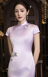 -禾米旗袍妈妈装礼服定制(嘉业国贸店)