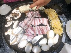 烤猪五花肉-海花锅盖烧烤店(怡馨家园店)