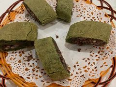 绿茶红豆薄撑-顺德人家食府(黄金广场店)
