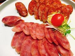 双味腊肠拼-食欲老院子荆芥疙瘩汤(经五路店)