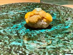 白虾海胆寿司-鮨青(恒基名人购物中心店)
