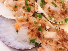 蒜茸粉丝扇贝王-江南村酒家