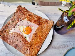 巴黎火腿鸡蛋芝士蘑菇可丽饼-RAC BAR(安福路店)