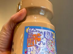 超大杯金珠奶茶-围裙妈妈(临平店)
