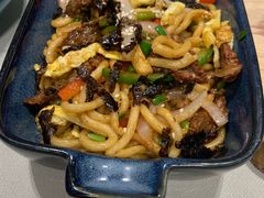 日式炒乌冬面-悦享绿山墙西餐厅