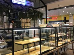 面包甜点陈列柜-托斯卡纳烘焙意大利餐厅(五天地店)