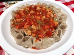 西红柿浇汁莜面-西贝(东城万达广场店)