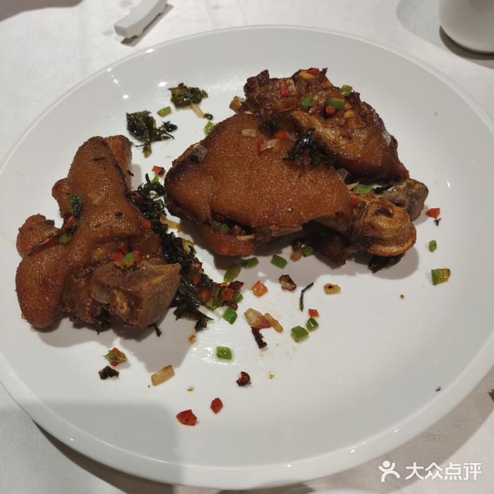 安吉涵田度假村·水榭居中餐厅白茶猪手图片