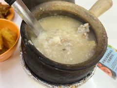 -长城砂煲田鸡粥
