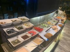自助取餐区-粤海璇宫·木棉花高空旋转餐厅·聚会派对