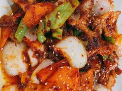 辣炒五花肉-贤花饭店(城阳店)