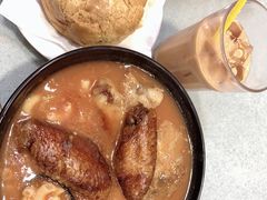 番茄浓汤鸡翅猪扒通粉-华嫂冰室(尖沙咀店)