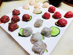 手打丸子大拼-京门老爆三·铜锅涮肉 爆肚(望京店)