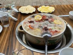山药排骨牛肉养生汤-花水湾红太阳牛肉汤锅
