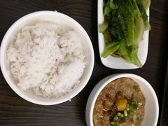 咸蛋肉饼配牛骨汤套餐-抖鱼-抖音酸菜鱼(惠福东路店)