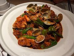 崂山蛤蜊鸡-宽鲜·海鲜锅贴·青岛菜(华润万象城店)