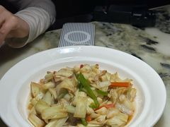 炒蒲菜-老淮安·淮安菜(周恩来纪念馆店)