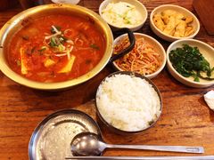 猪颈肉泡菜汤-金北顺大锅家(신사본점)