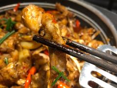 青椒紫苏味-蛙小侠·沸腾砂锅(南山欢乐颂店)