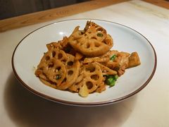 绿茶小炒藕-绿茶餐厅(西单老佛爷店)