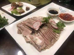 白切羊肉-呼吸森林·生态农庄农家乐私房菜