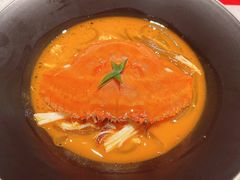 家烧梭子蟹-鲤院·新中式美学·庭院餐厅(夫子庙店)