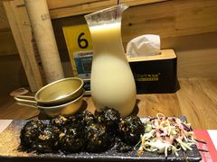 金枪鱼泡菜饭团-冰川延边料理·炭烤串(原小木屋店)