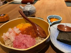 三文鱼籽海胆盖饭-松涛日本料理