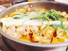 黑毛猪五花焖锅-猪啊牛呀羊啊铜盘烤肉(正大广场店)